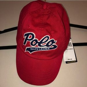 Ralph Lauren Polo script baseball cap